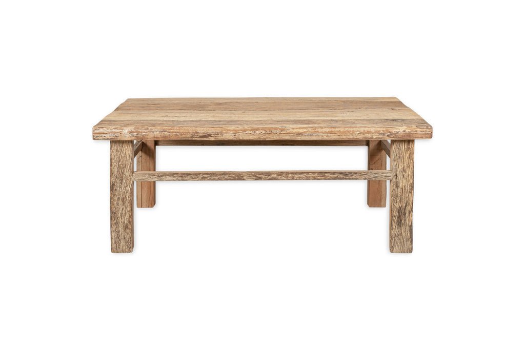 Table basse Ibo en bois de récupération - Naturel