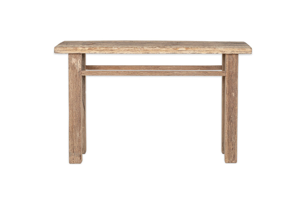 Console en bois de récupération Ibo - Naturel