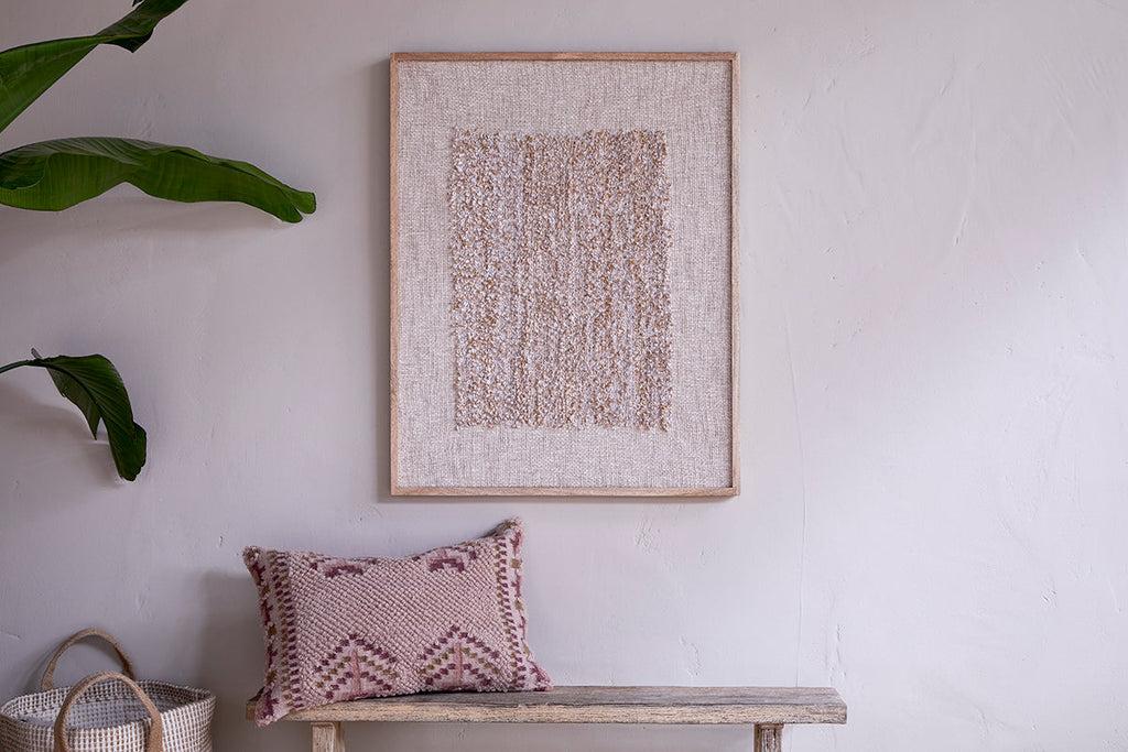 Décoration murale texturée Ikona - Naturel