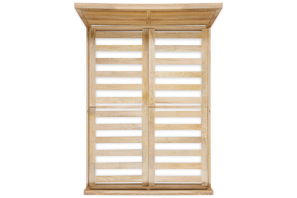 Lit en bois de manguier Indali - Naturel