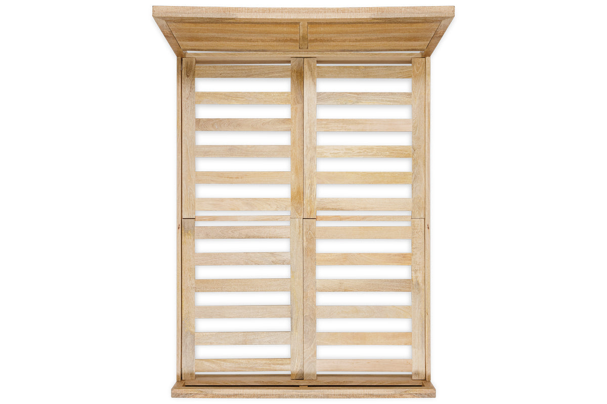 Lit en bois de manguier Indali - Naturel