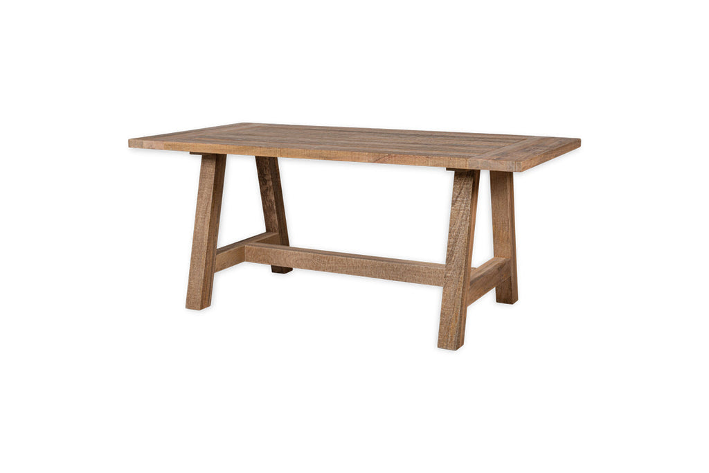 Table de salle à manger en bois de manguier Indali - Naturel