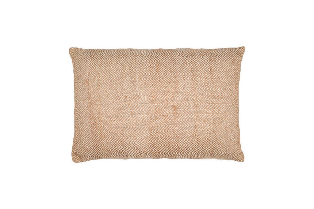 Housse de coussin recyclée Indie - Rouille