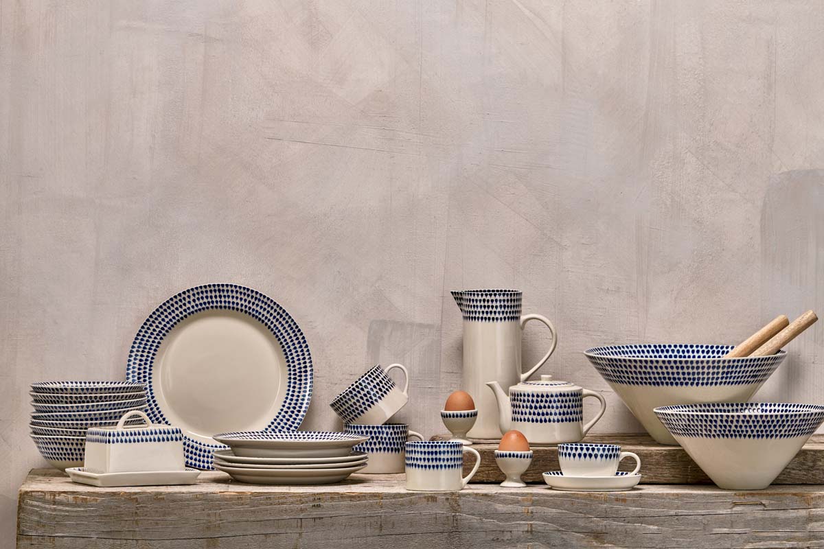 Beurrier Indigo Drop - Crème et Indigo