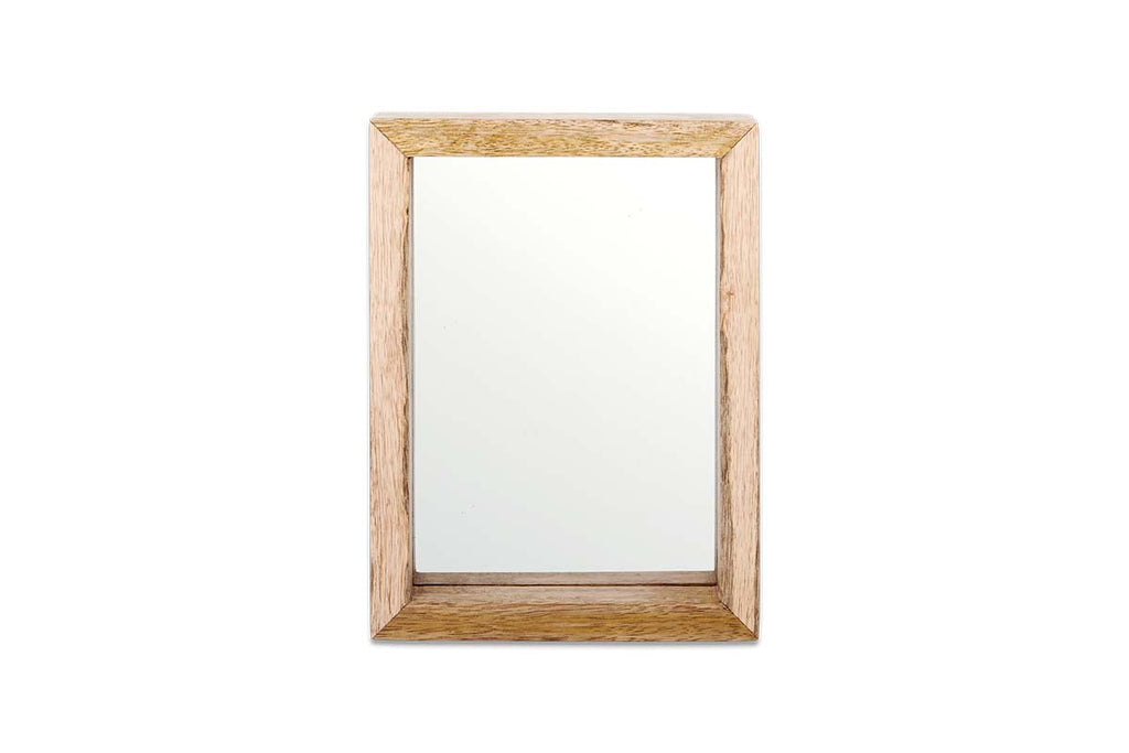 Cadre Indu en bois de manguier naturel - Sur pied