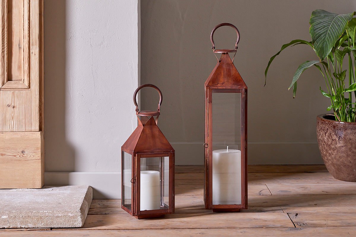 Lanterne Isko - Rouille