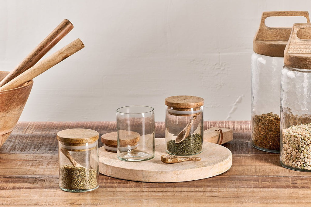 Pot à épices Izaan - Transparent - (Lot de 3)