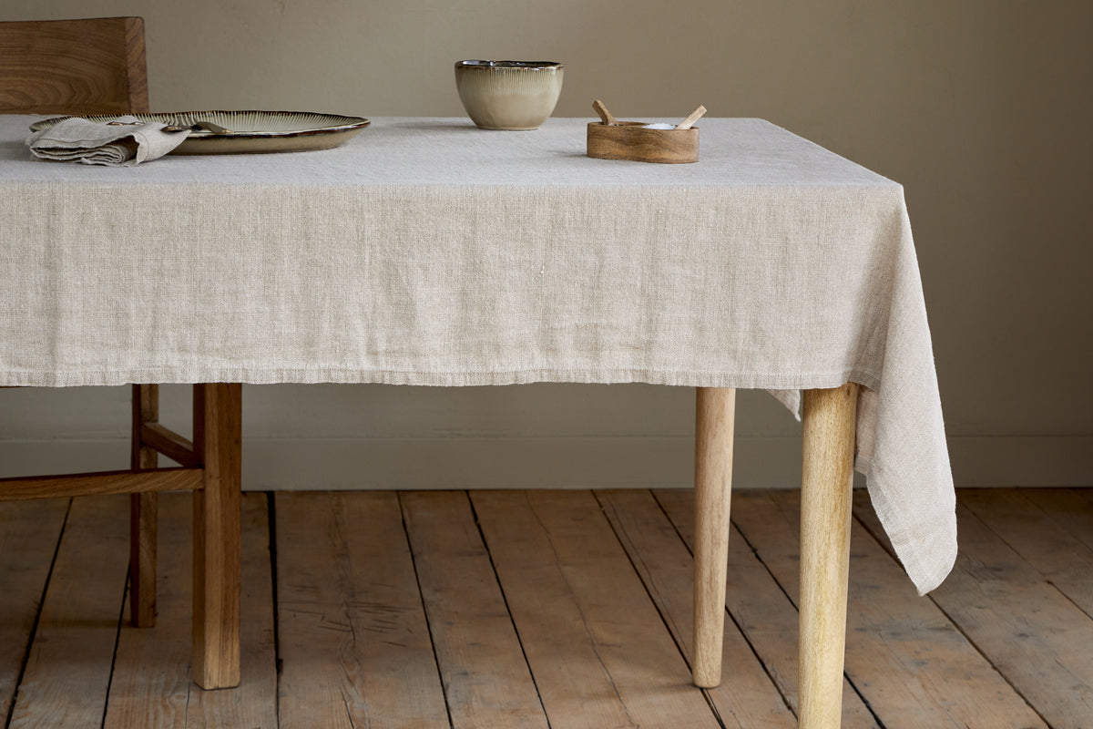 Nappe en lin Junto - Naturel - Petite