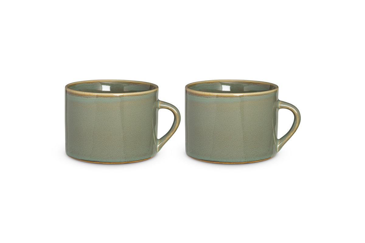 Tasses Kalini - Bleues - Grandes (Lot de 2)