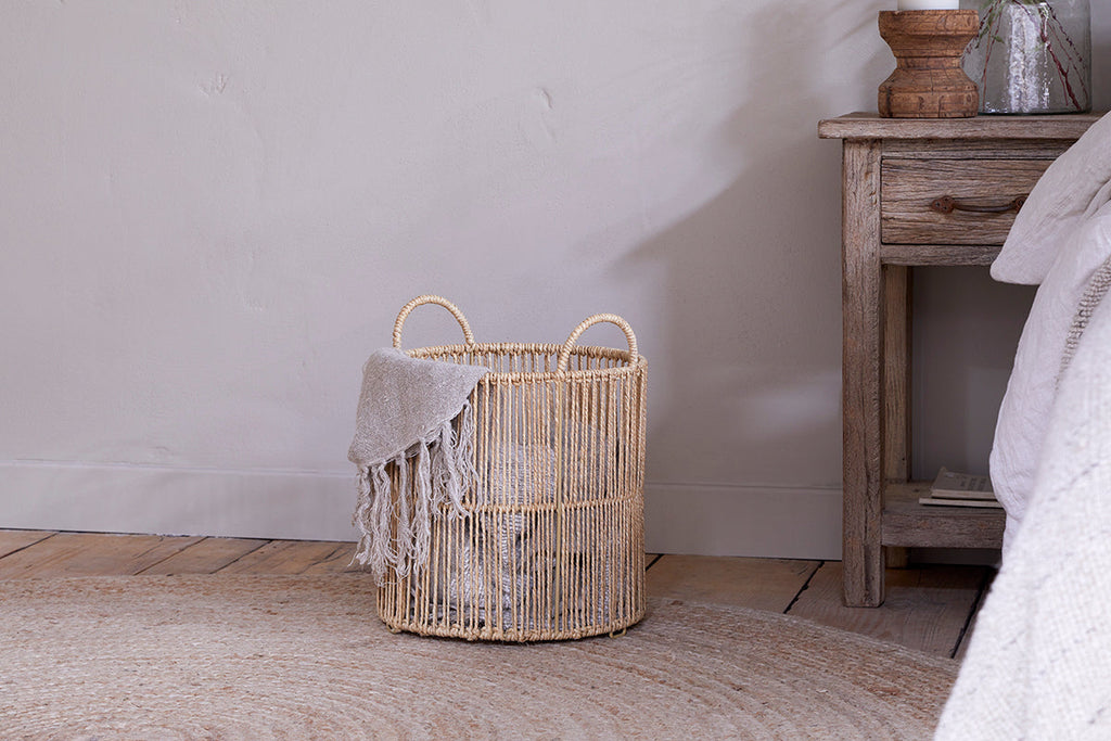 Panier en jute Kanika - Naturel