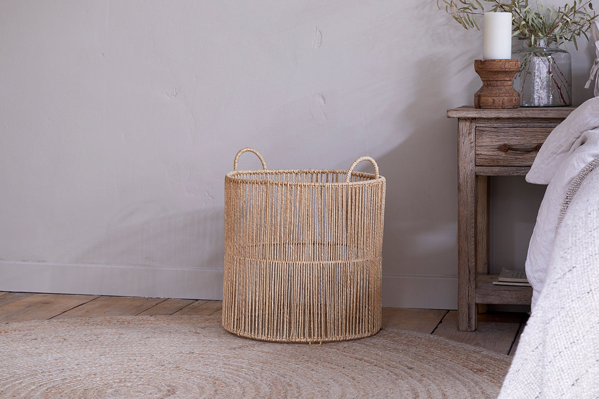Panier en jute Kanika - Naturel