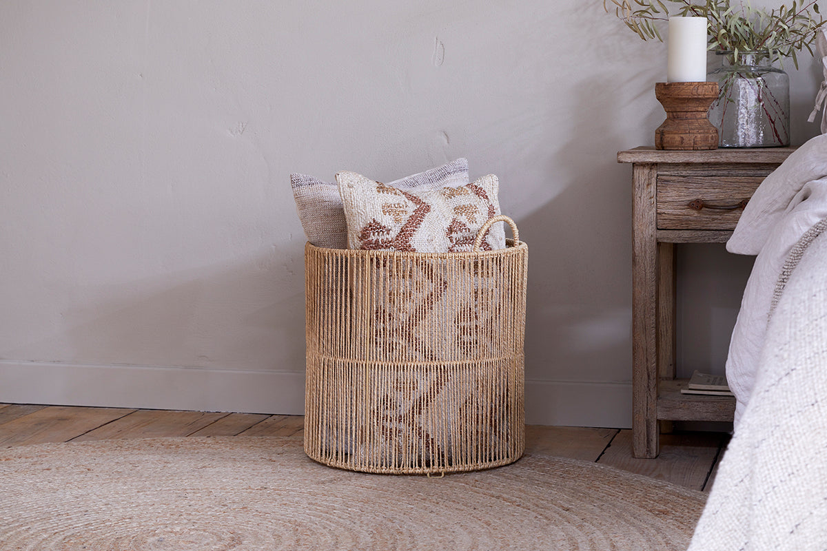 Panier en jute Kanika - Naturel