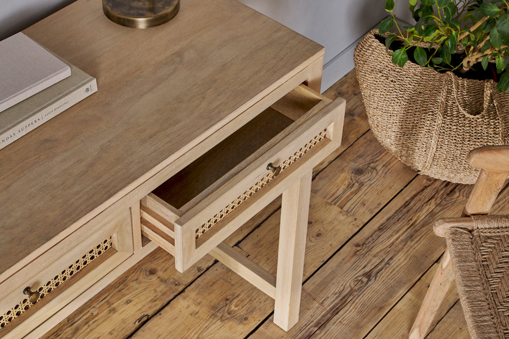 Bureau Kanz en bois de manguier naturel