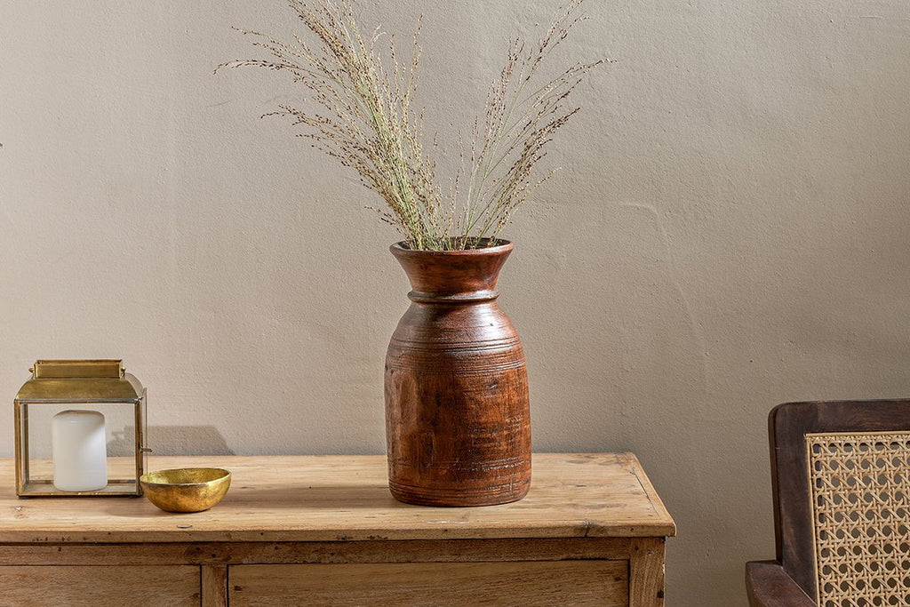 Grand pot traditionnel récupéré de Kawasan