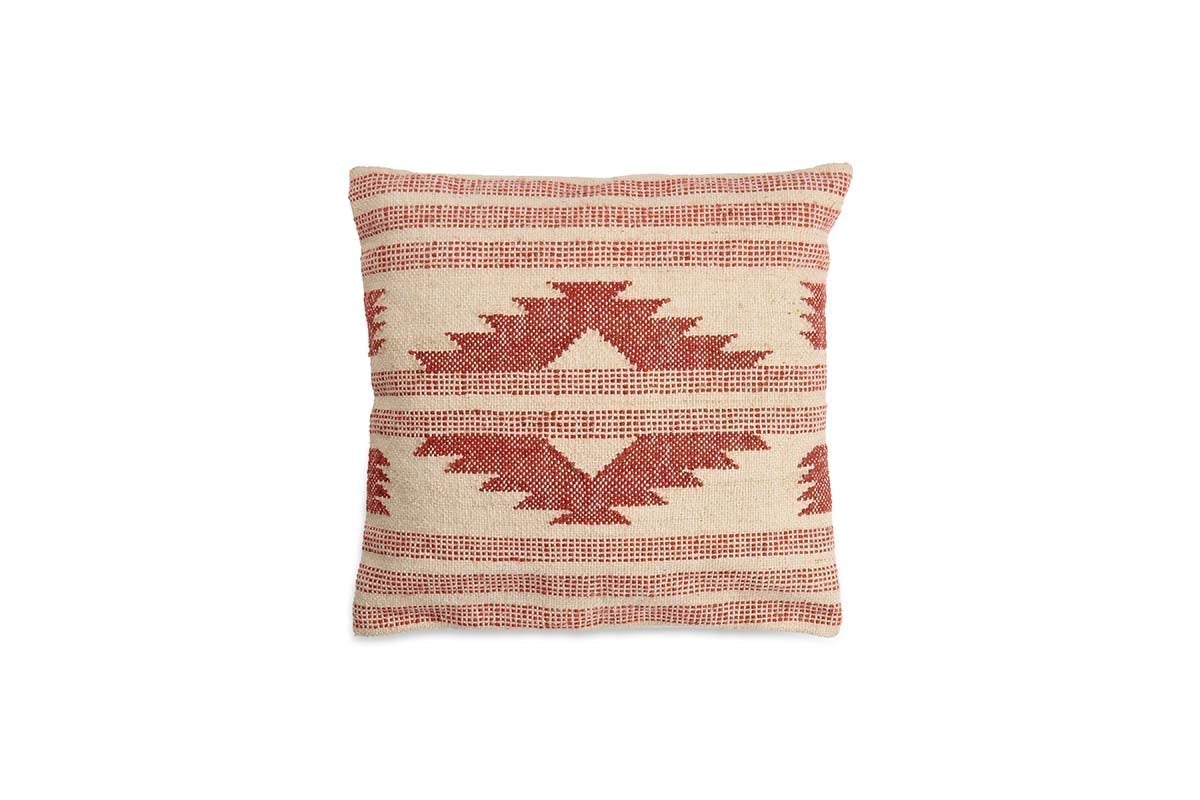 Housse de coussin Kutha Kilim - Crème - Carrée