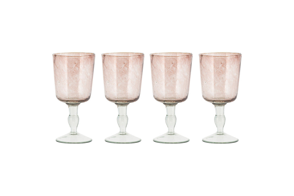 Verre à vin Llanera - Prune - (Lot de 4)