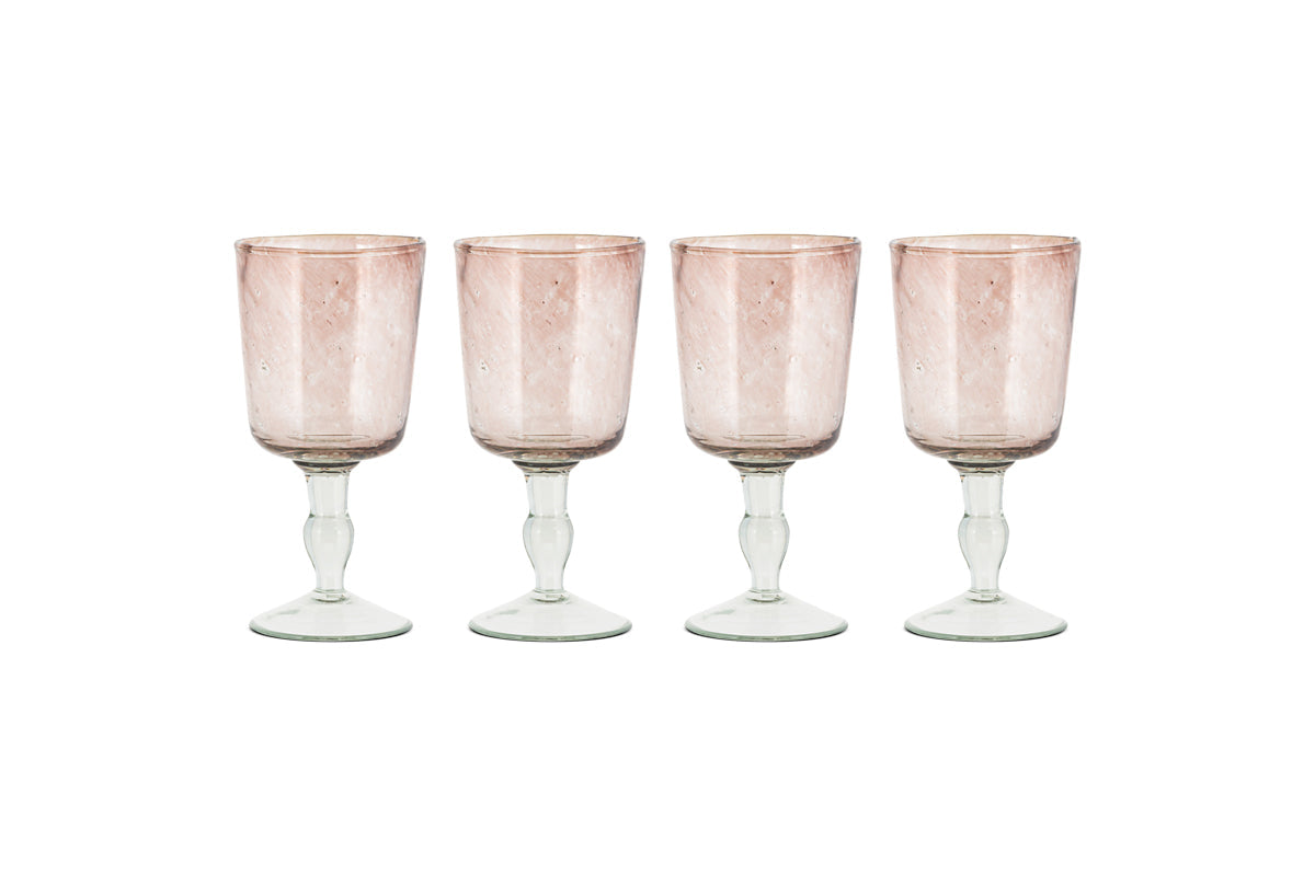 Verre à vin Llanera - Prune - (Lot de 4)