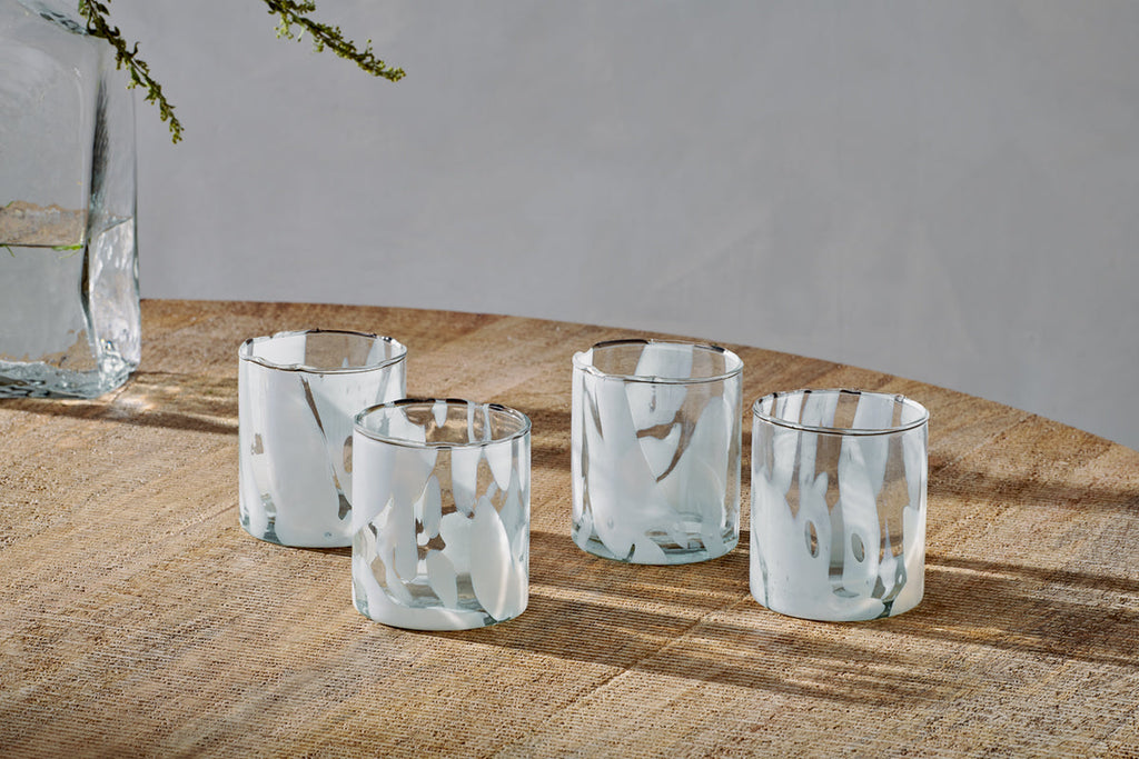 Gobelet Lohara - Blanc (Lot de 4)