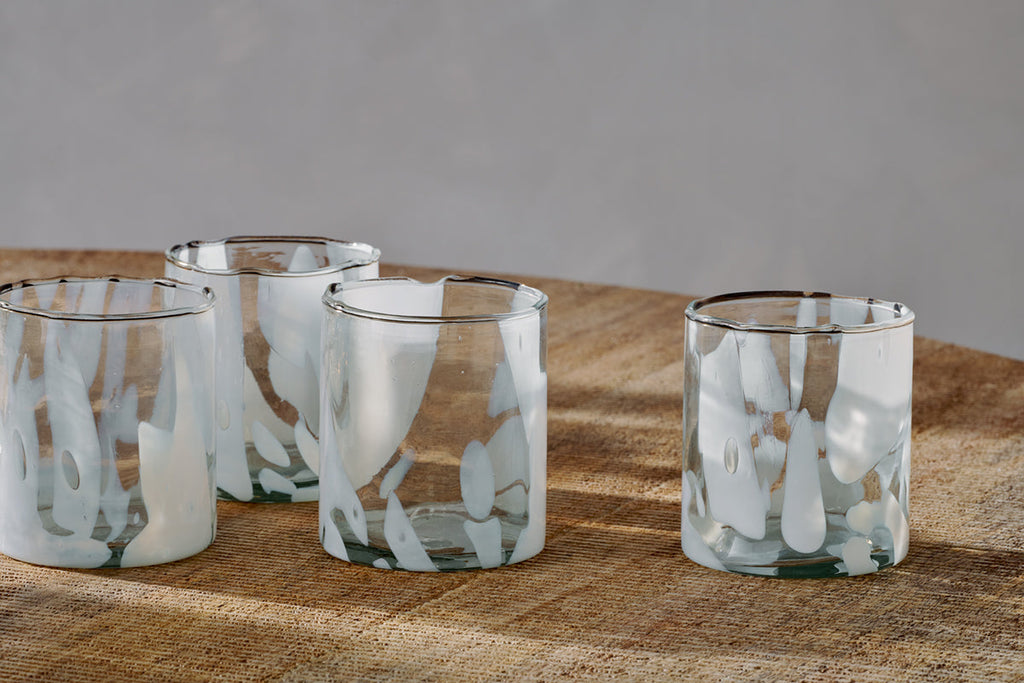 Gobelet Lohara - Blanc (Lot de 4)