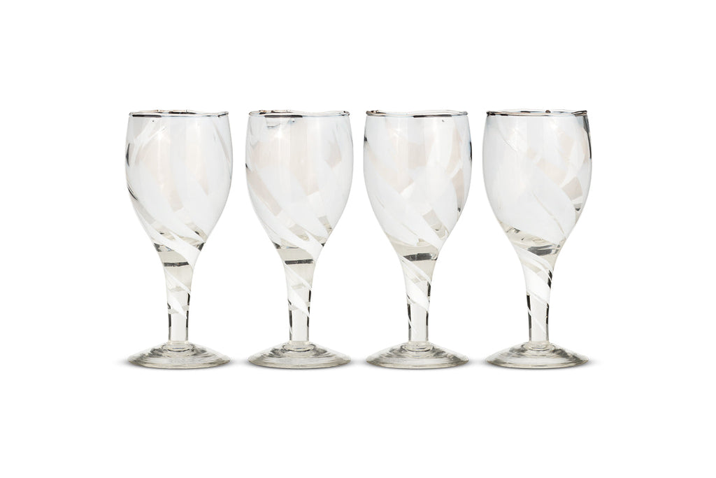 Verres à vin Lohara - Blancs (Lot de 4)