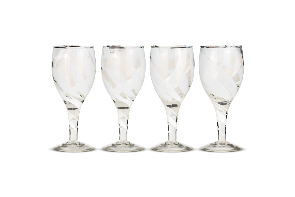 Verres à vin Lohara - Blancs (Lot de 4)