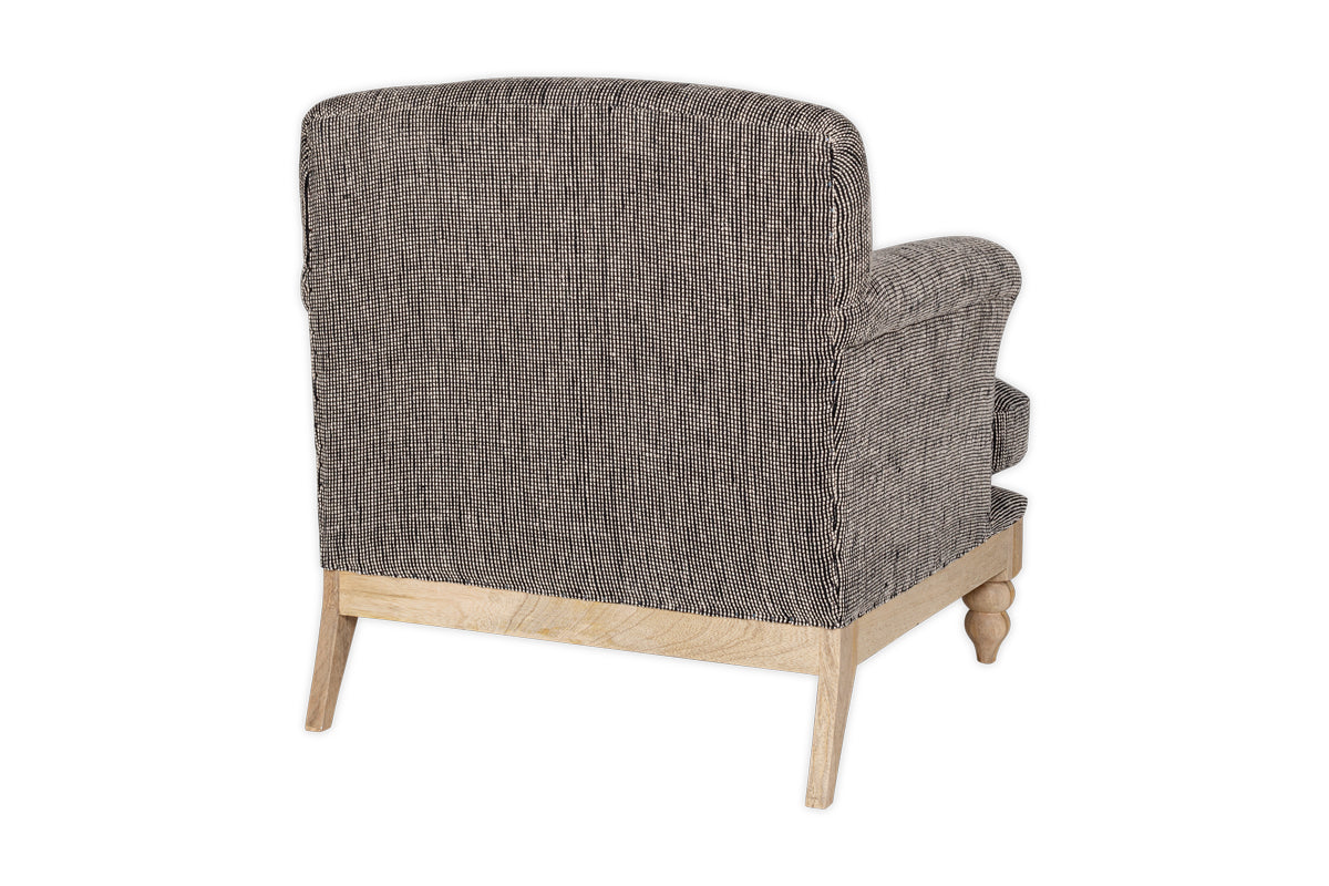 Fauteuil Maganda en coton - Anthracite