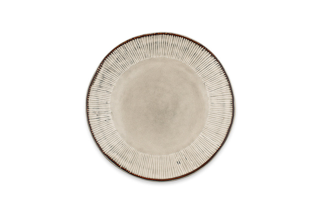 Service de table Malia - Crème (Lot de 12)