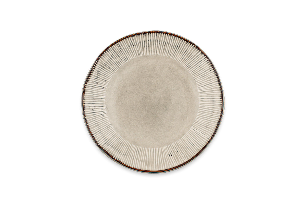 Service de table Malia - Crème (Lot de 12)