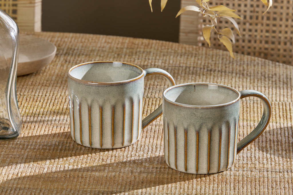 Mug Moda - Naturel (Lot de 2)