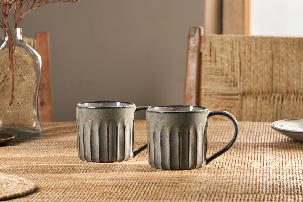 Mug Moda - Étain (Lot de 2)