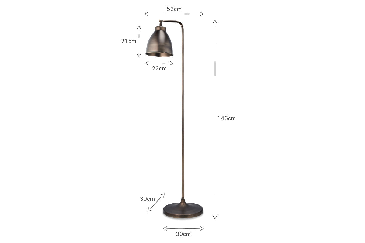 Lampadaire Muturi - Bronze vieilli