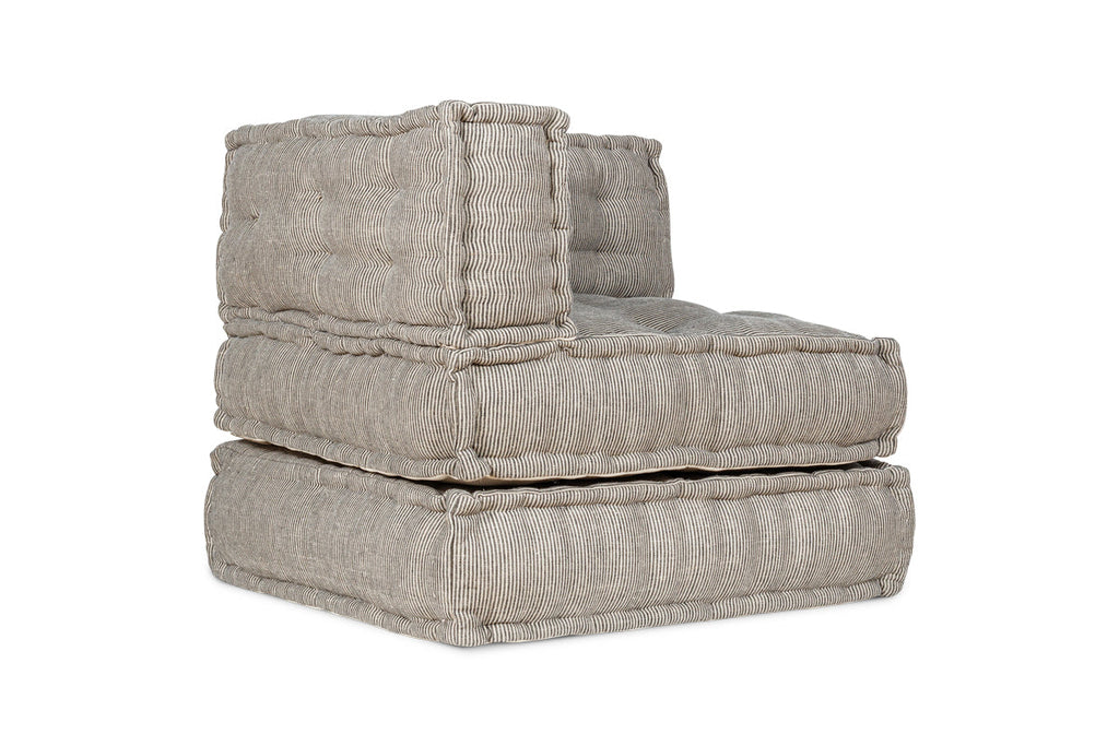 Module d'angle modulaire Nadeeka - Gris clair