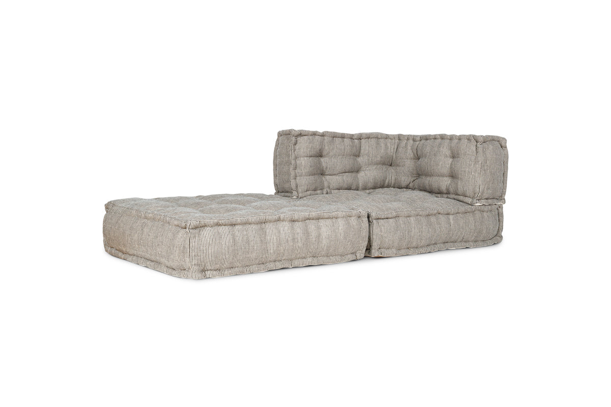 Module d'angle modulaire Nadeeka - Gris clair