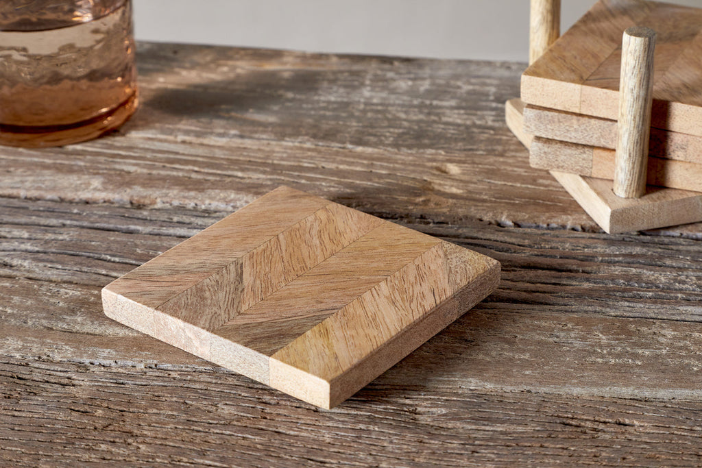 Dessous de verre Nalbari - Naturel (Lot de 4)