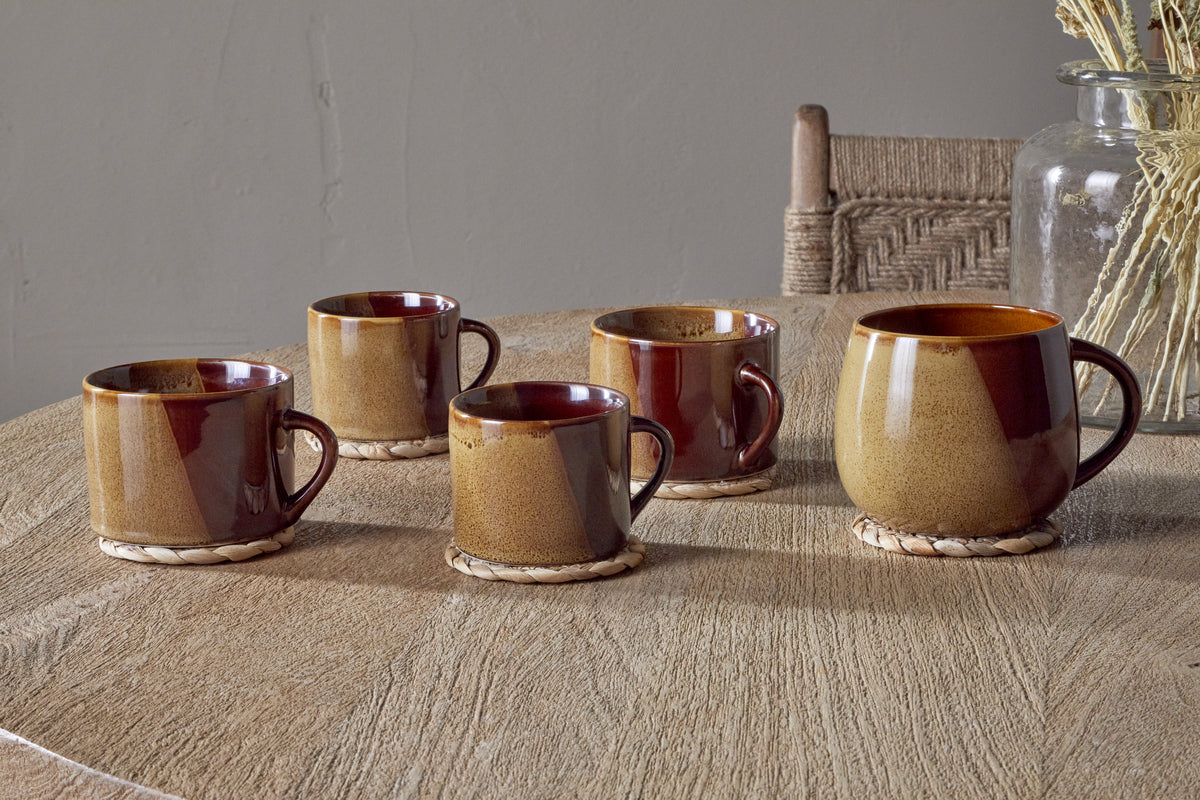 Tasses Naav - Moutarde - Grandes (Lot de 2)