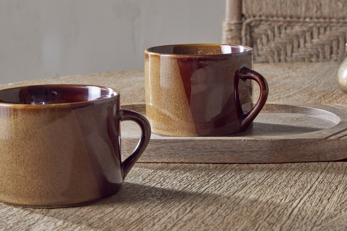 Tasses Naav - Moutarde - Grandes (Lot de 2)