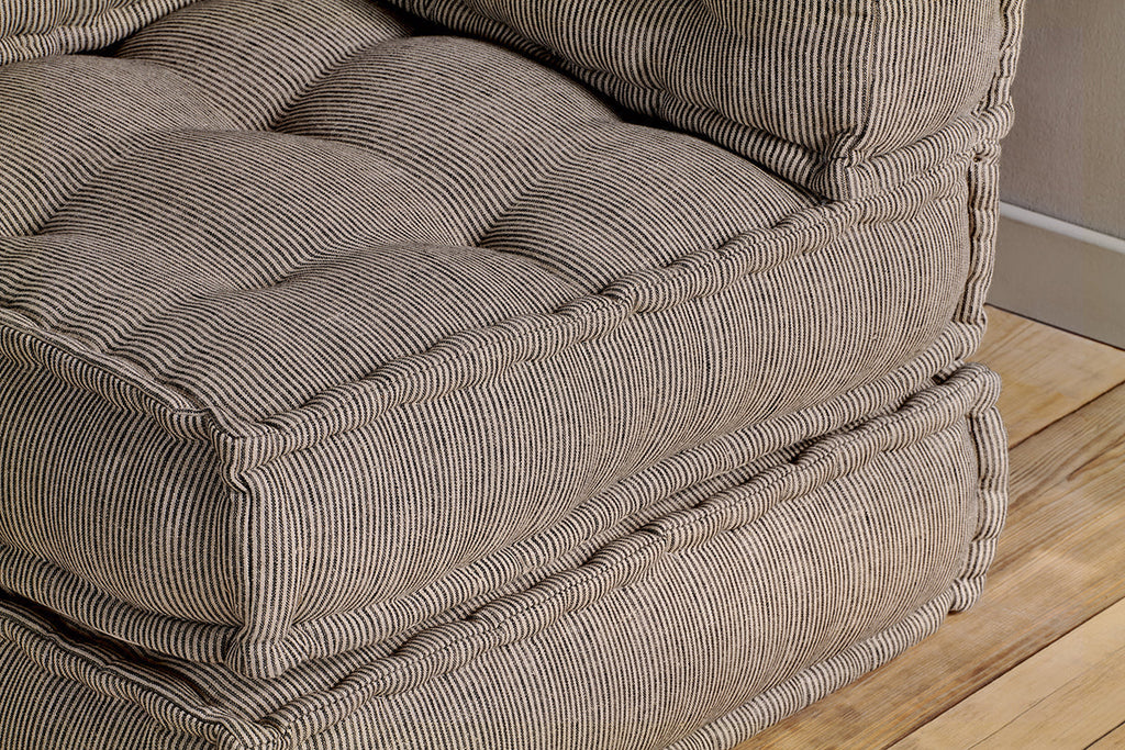 Repose-pieds modulaire Nadeeka - Gris clair