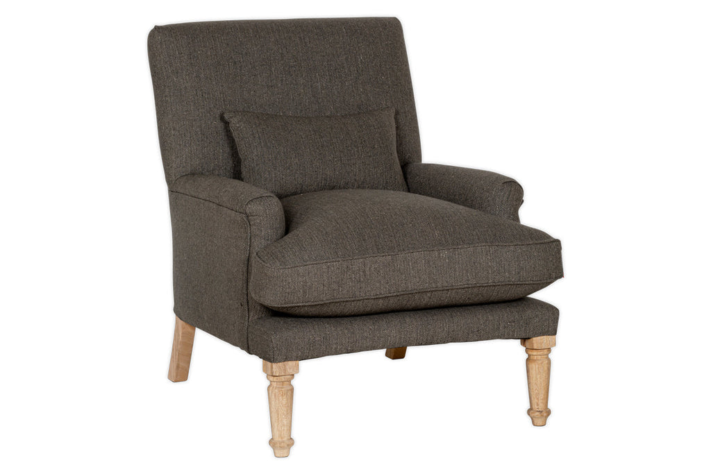 Fauteuil Nalla en laine - Anthracite