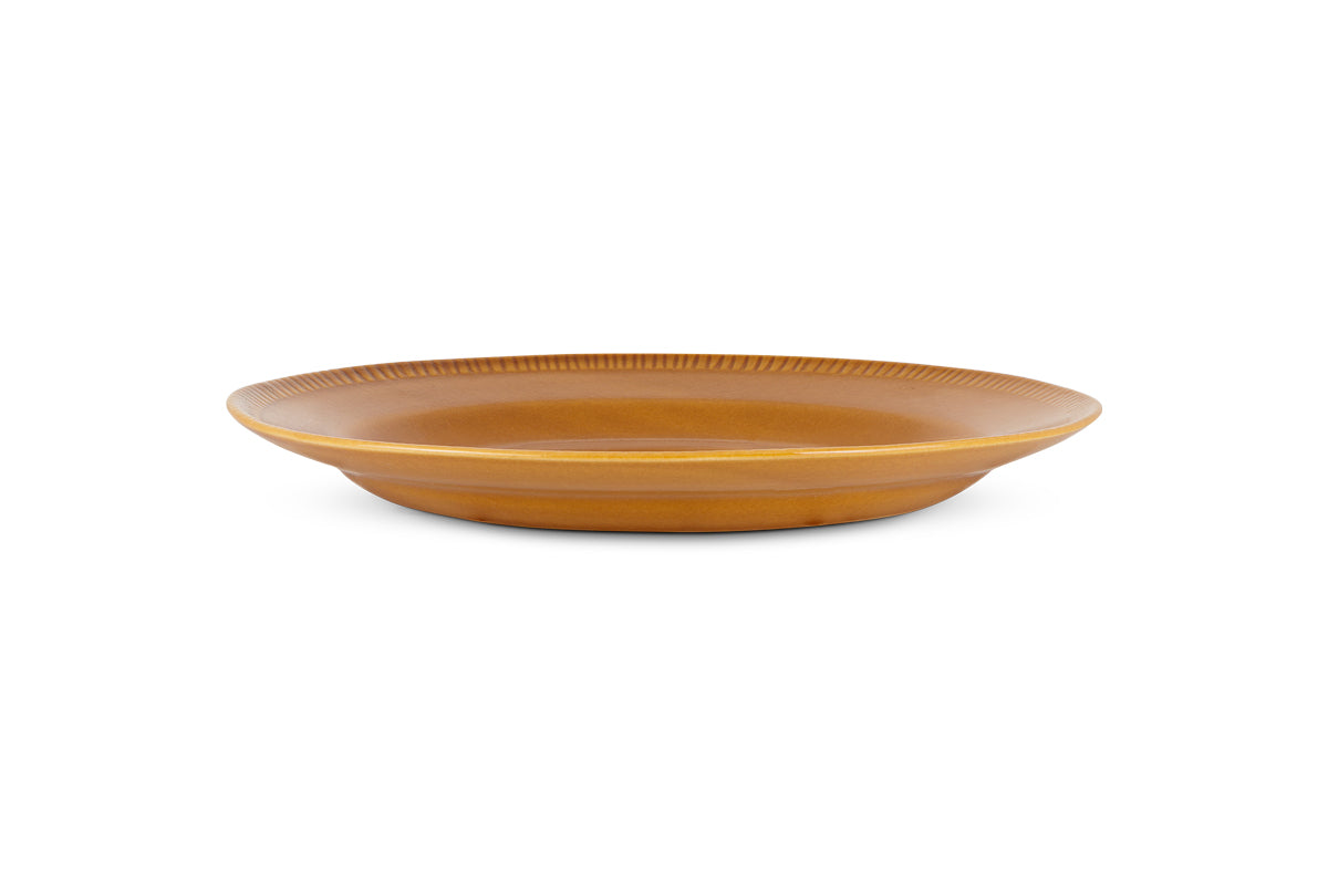 Assiette Nuwara - Moutarde