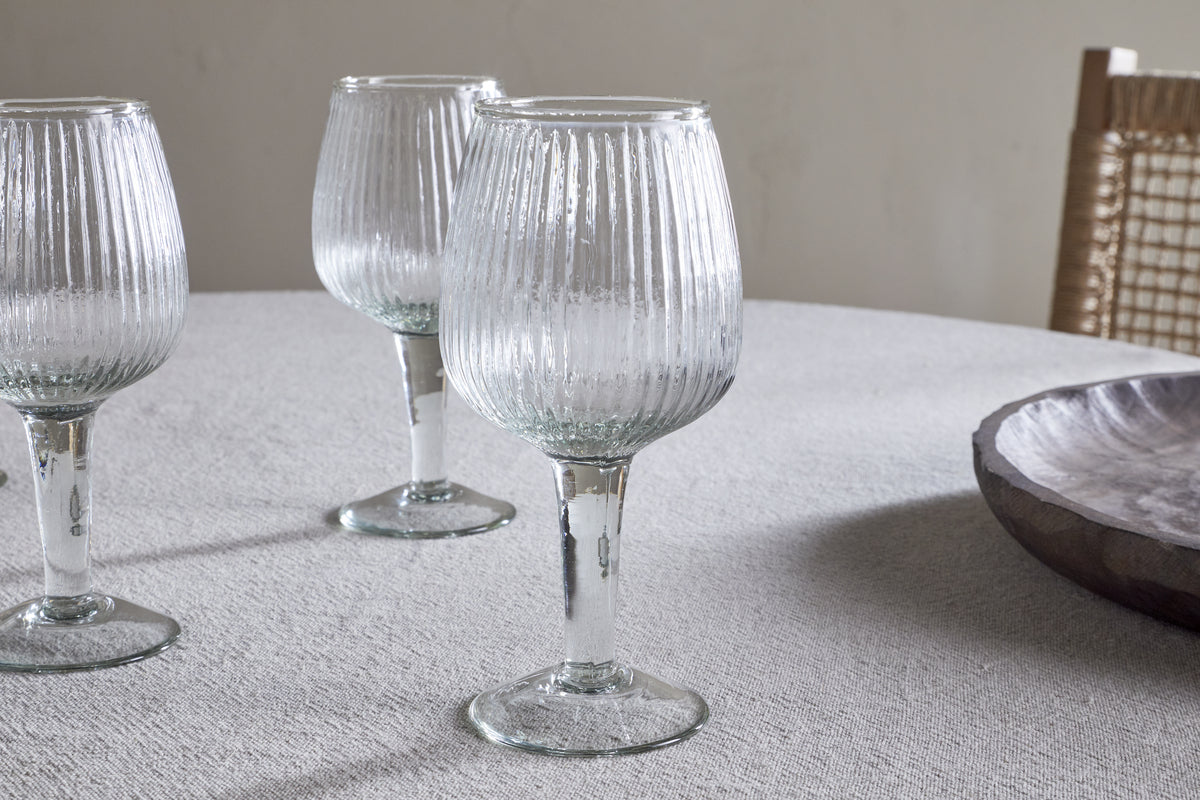 Verres à vin Otuba - Transparents (Lot de 4)