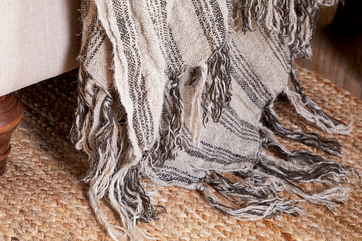 Jeté en lin d'Odisha