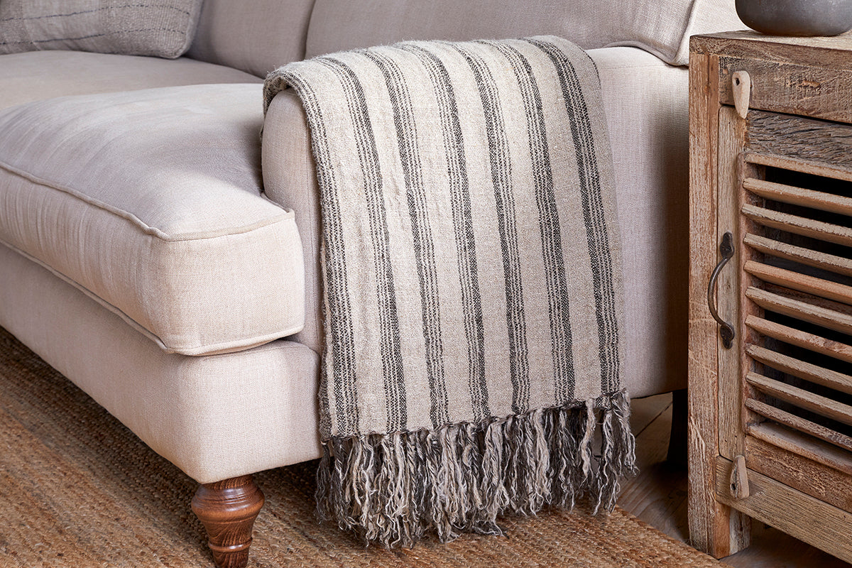 Jeté en lin d'Odisha