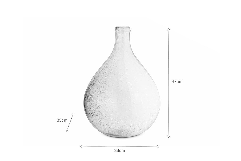 Vase en verre recyclé Payag