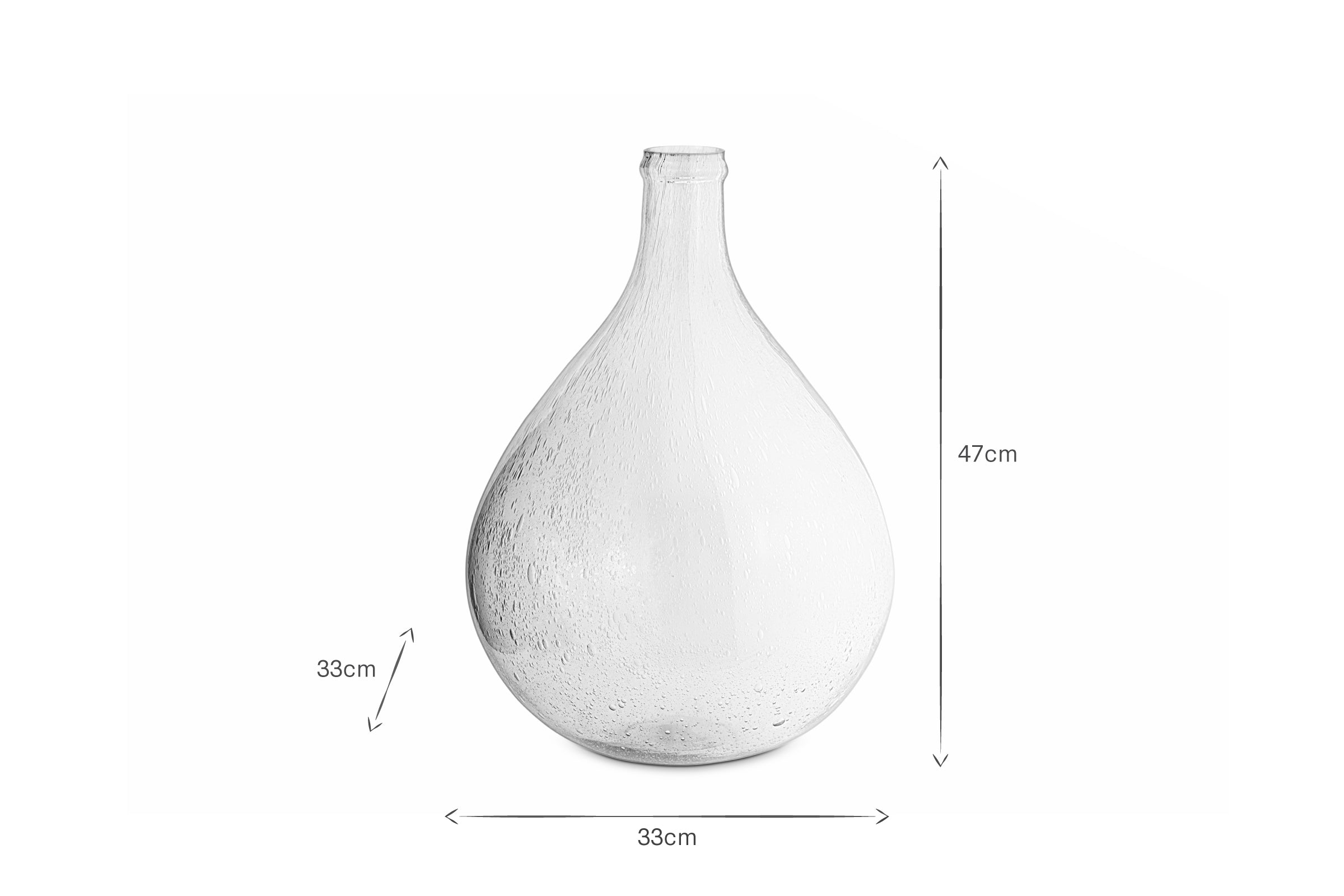 Vase en verre recyclé Payag