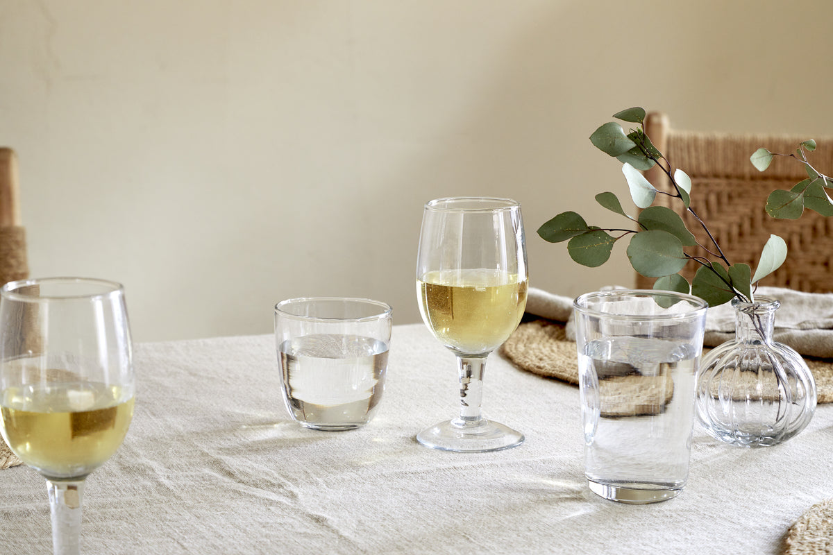 Verres à vin Pani - Transparents (Lot de 4)