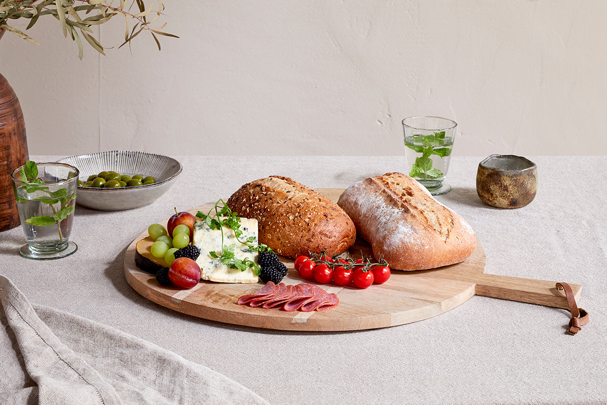 Planche à pizza Pijja à panneaux - Naturelle