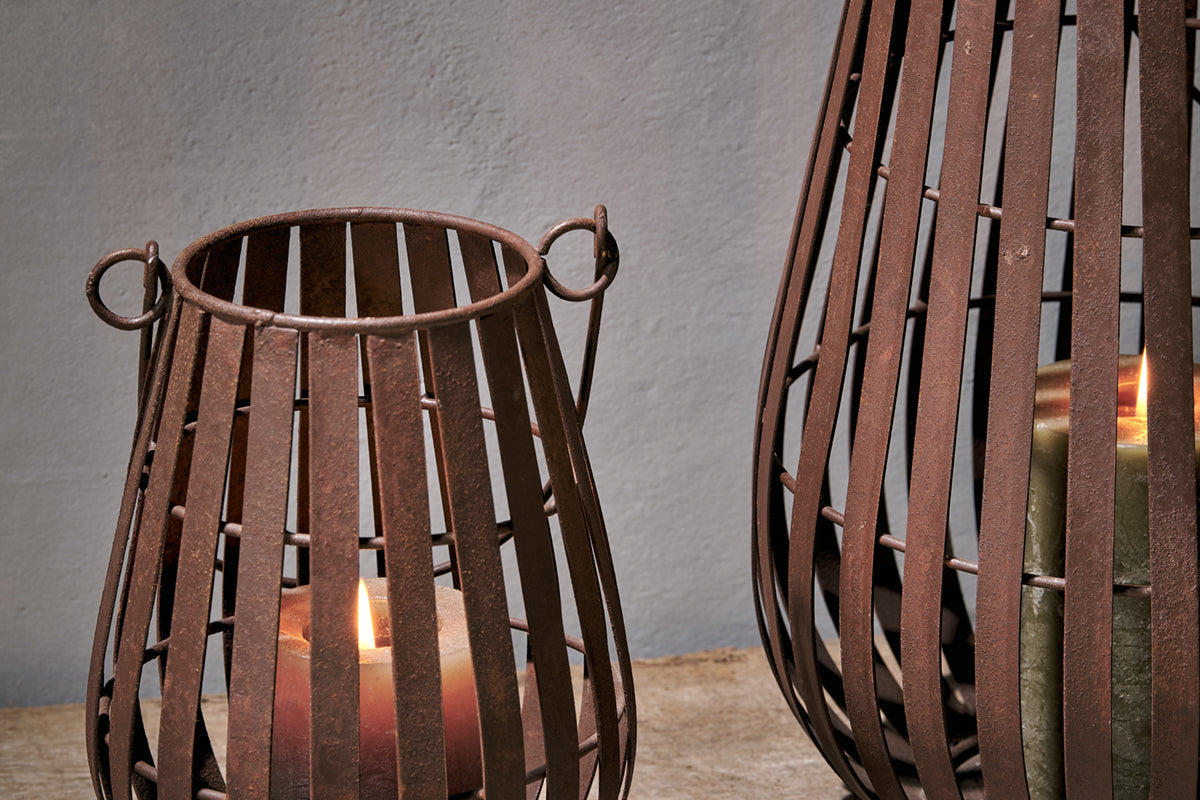 Lanterne Pothos - Rouille