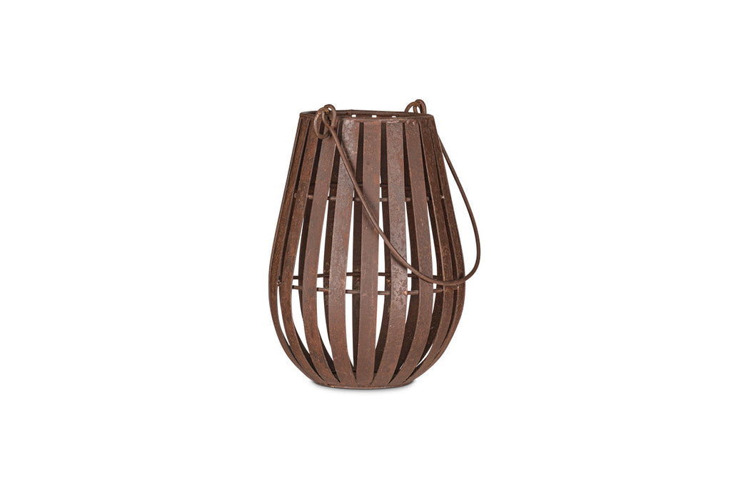 Lanterne Pothos - Rouille