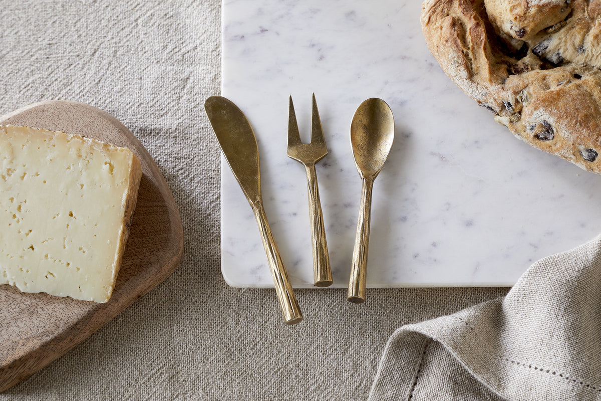 Service de table Roda - Laiton antique (lot de 3)