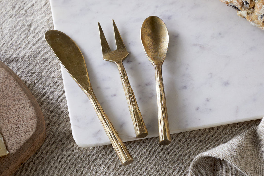 Service de table Roda - Laiton antique (lot de 3)